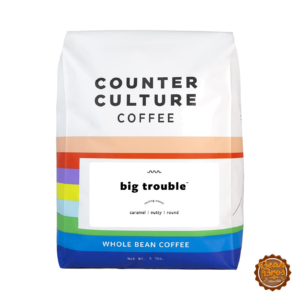Counter Culture Coffee Big Trouble Blend, Whole Bean, Medium Roast, 5 lb
