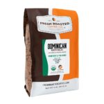 Fresh Roasted Coffee Organic Dominican Republic, Whole Bean, Medium Roast, 2 lb