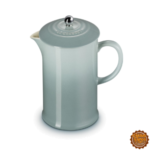 Le Creuset Stoneware French Press, 34 oz, Sea Salt