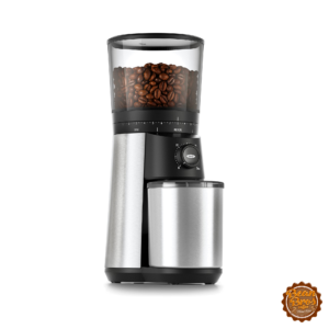OXO Brew Conical Burr Electric Coffee Grinder, 12 oz Hopper, Silver