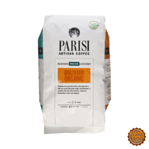 Parisi Artisan Coffee Bolivian, Whole Bean, Medium Roast, 32 oz