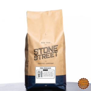 Stone Street Peru, Whole Bean, Medium Roast, 2 lb