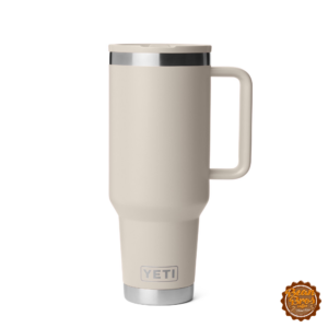 YETI Rambler 40 oz Tumbler with Straw Lid, Cape Taupe